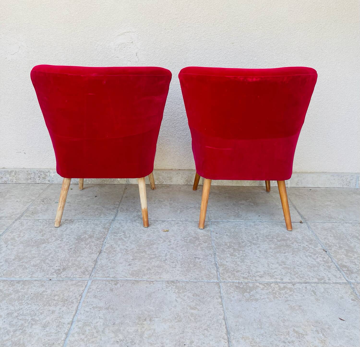 2 vintage armchairs from the 1960s