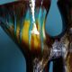 Vallauris free-form vase