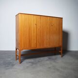 Swedish Sideboard In Pine By Göran Malmvall, 1950s
