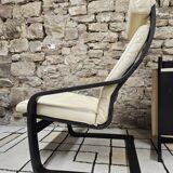 Lounge chair and its leather ottoman