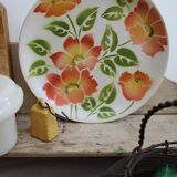 Set of 6 flat ceramic plates