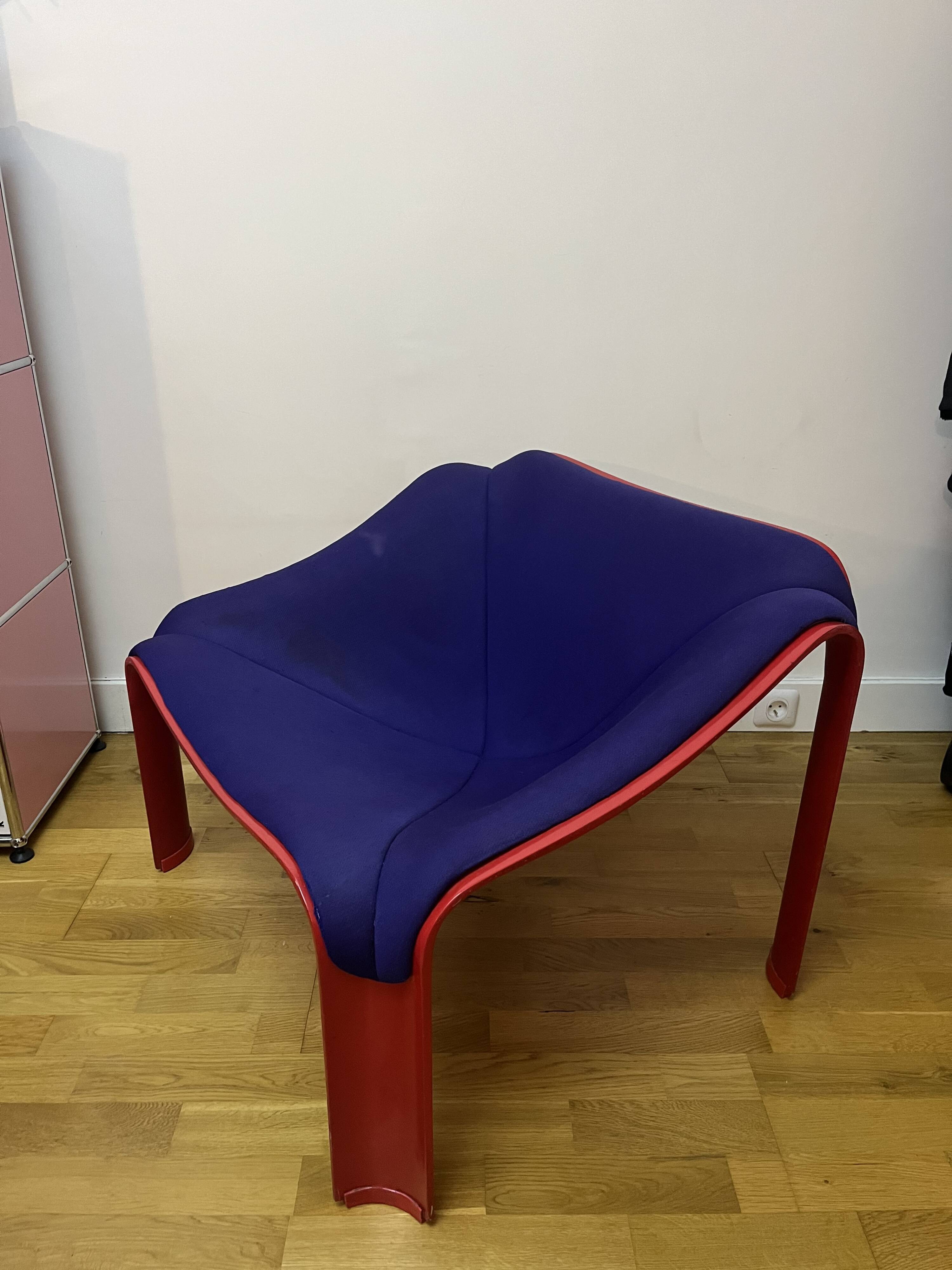 Fauteuil de salon F300 de Pierre Paulin