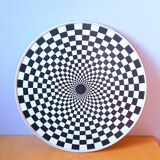 Op art turntable 70s