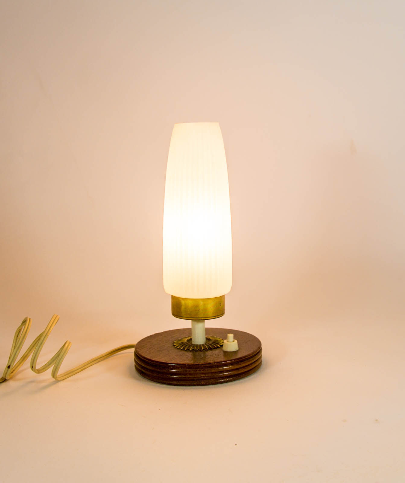 Midcentury table lamp | Danish space-age design | Vintage 60's