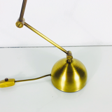 Brass Sölken table lamp, adjustable, 1980