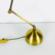 Brass Sölken table lamp, adjustable, 1980