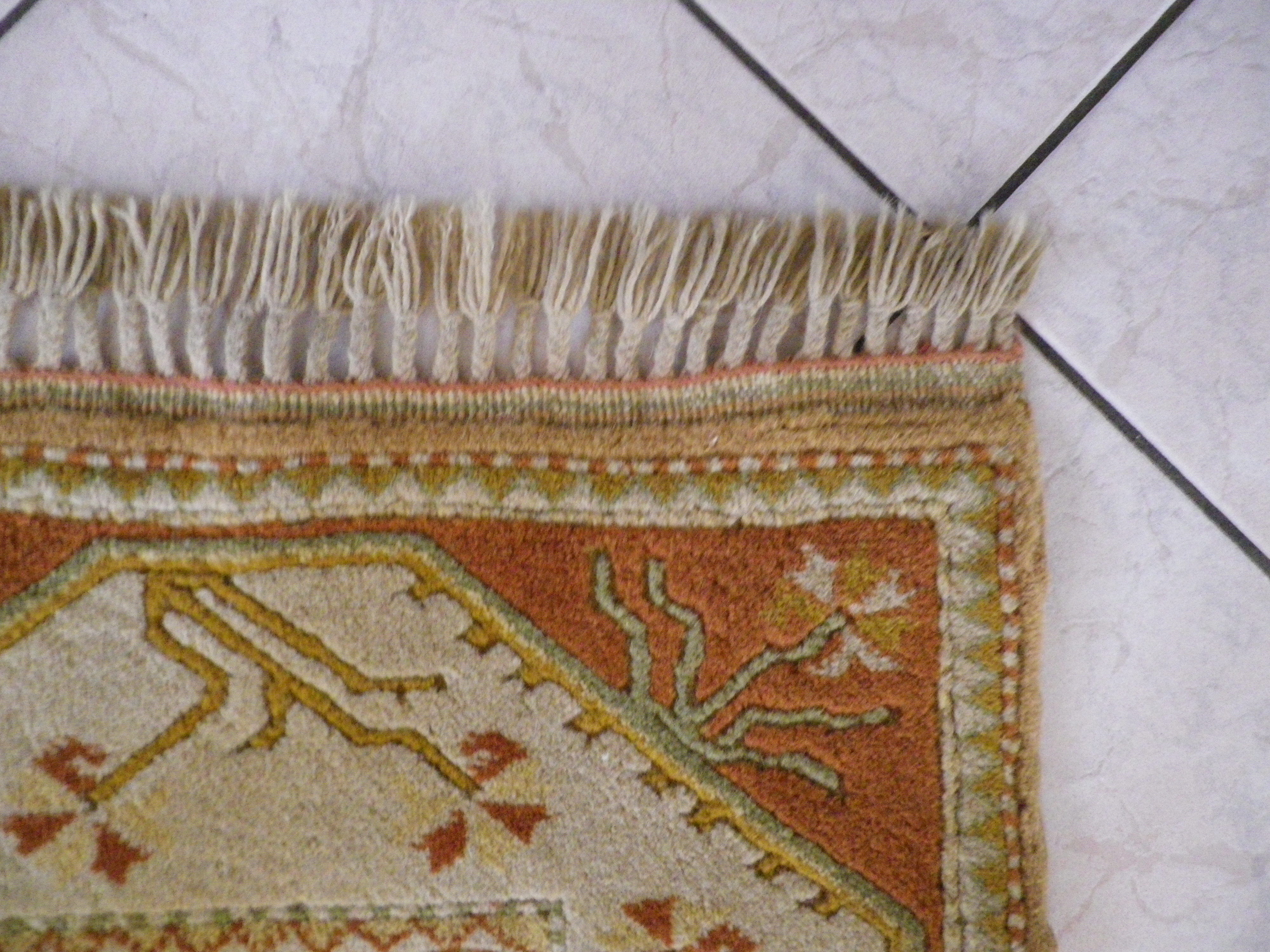 Handmade Anatolian carpet of 1.67x1.15 m