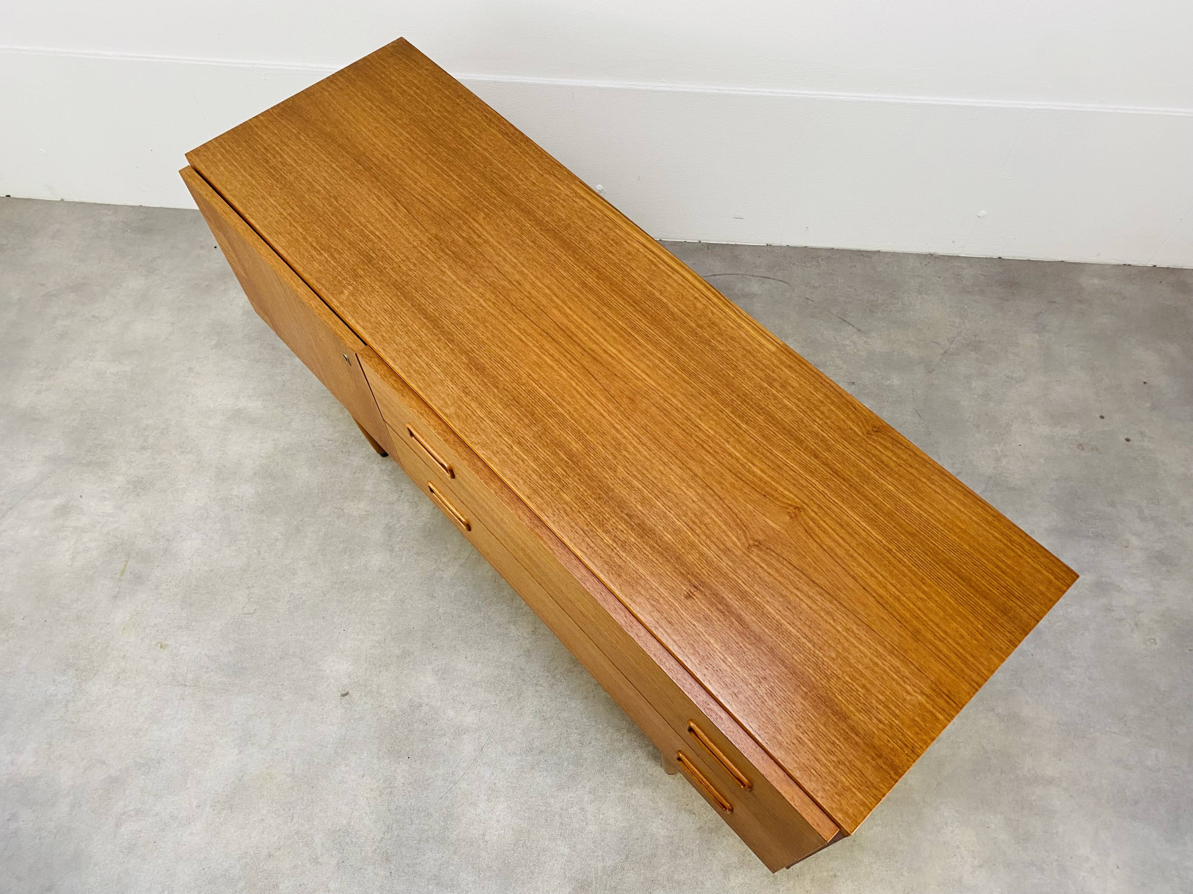 Scandinavian teak 60s sideboard TV stand
