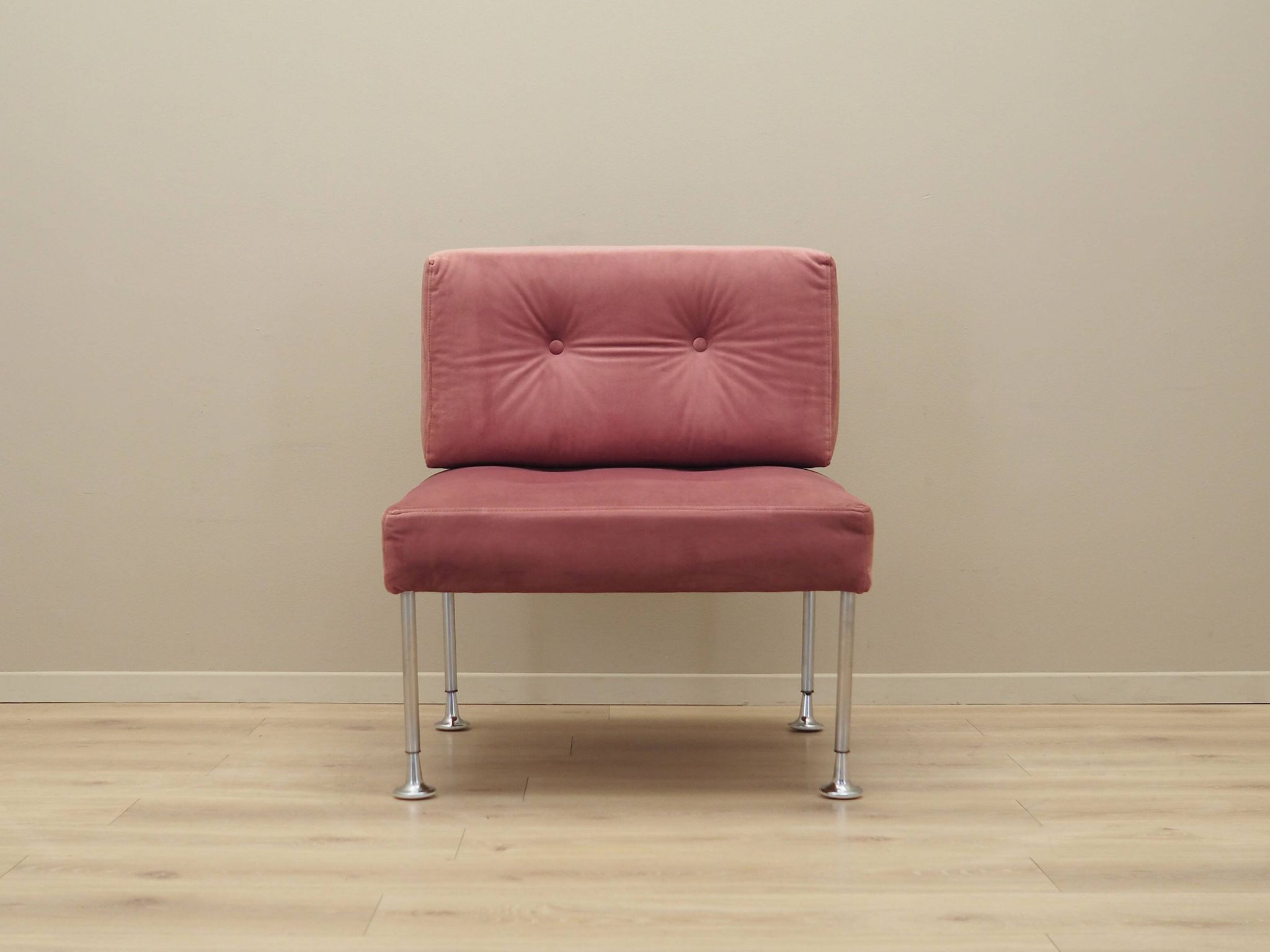 Pink armchair, Danish design, 1960s, designer: Poul Cadovius, manufacturer: