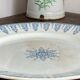 Serving dish, iron earth, Gien