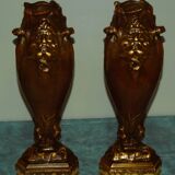 Adorns large bronze vases Bacchus (1850-1900)