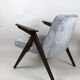 Fauteuil Grey Silver Bunny par Józef Chierowski, années 1970