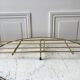 Magazine holder / bookend in modular brass years 50-60