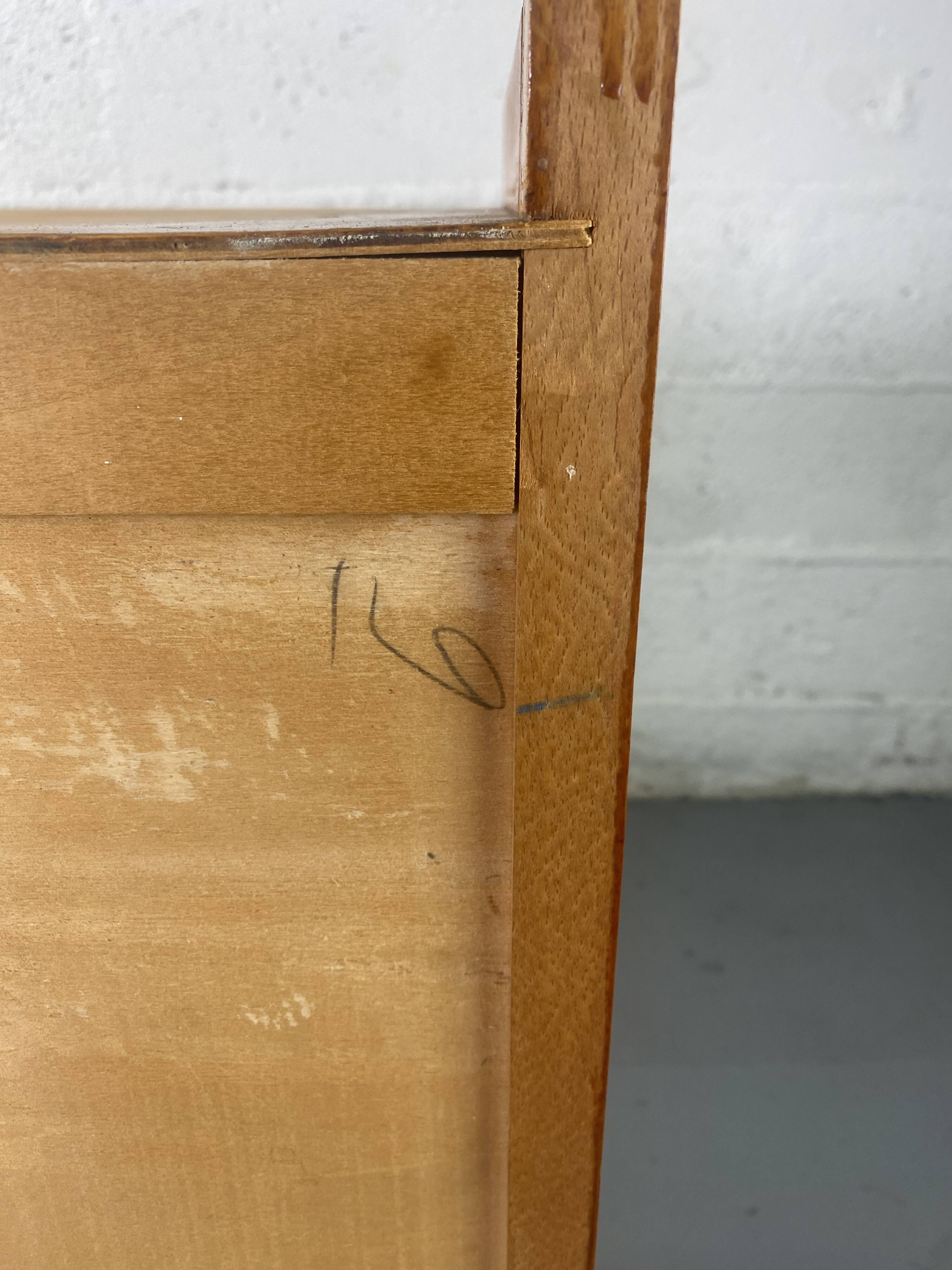 Commode Vintage en Bois à 3 Tiroirs