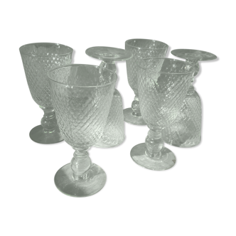 Green Relief Foot Glasses (set of 6)