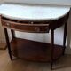 Console Louis XVI demi-moon