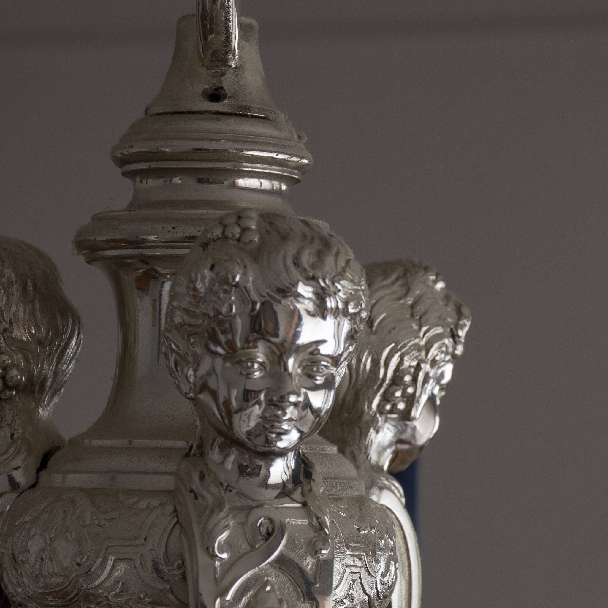 Chandelier en argent