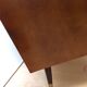 Pair of bedside tables with compass legs / vintage 50s-60s