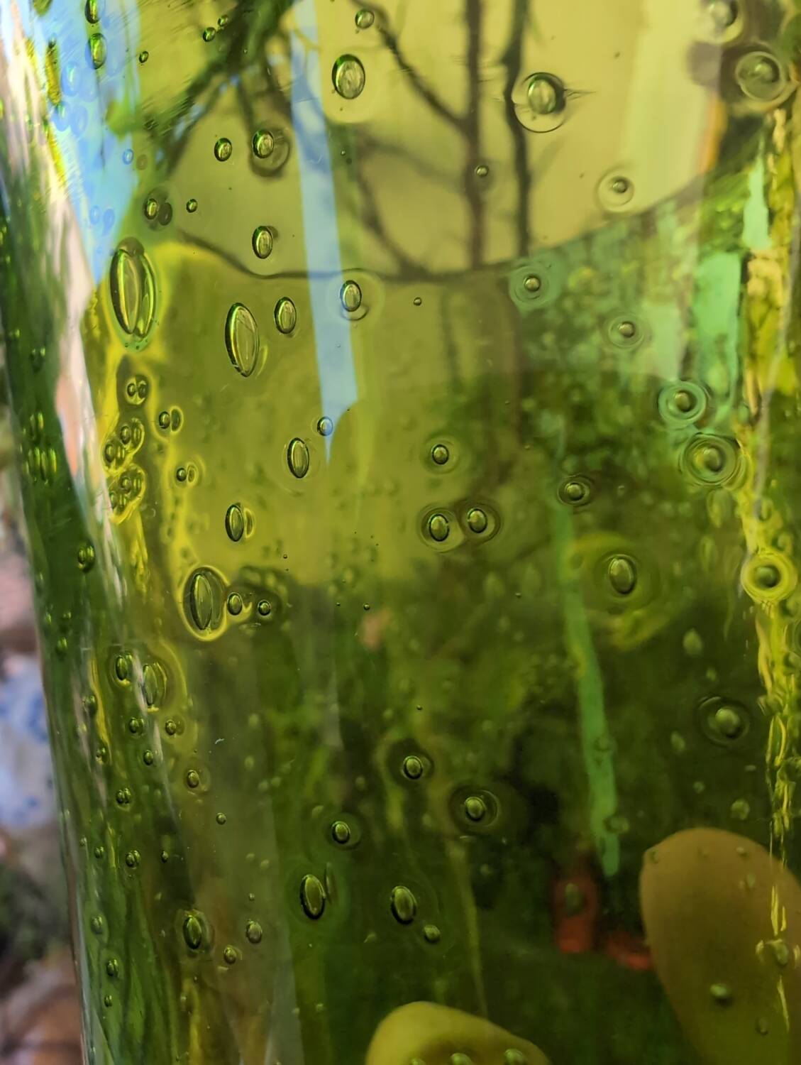 9 Vintage Blown Glass Glasses