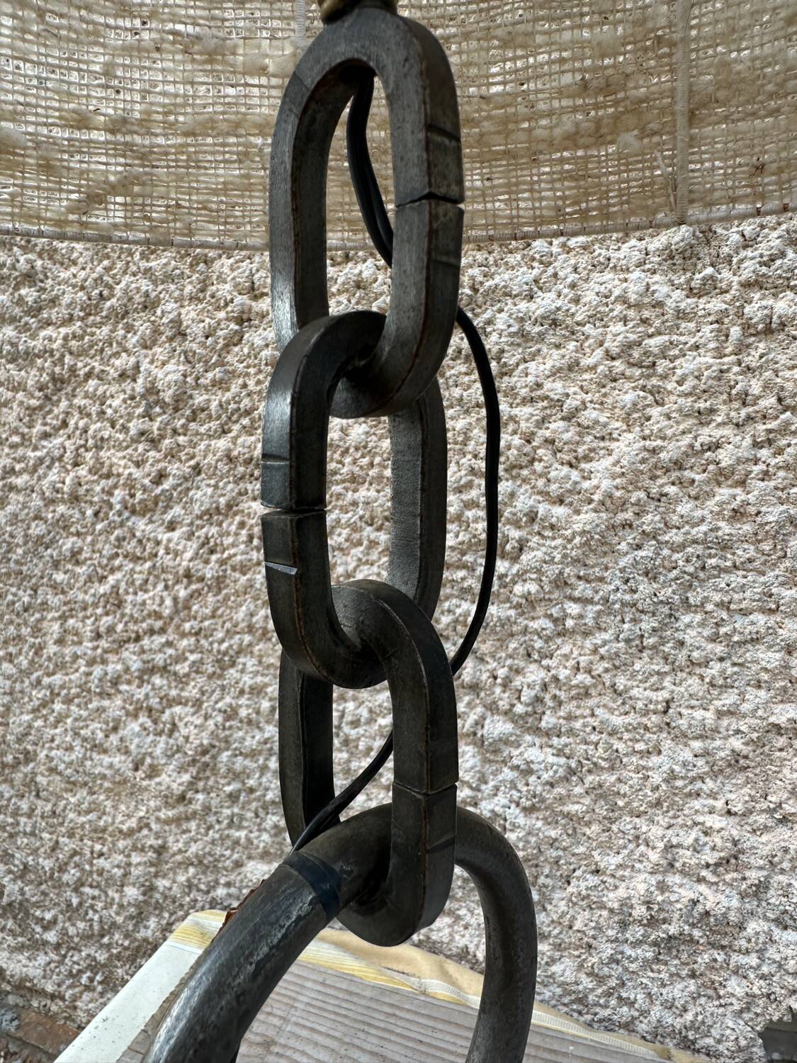 Brutalist lamp