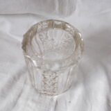 Moulded glass vase