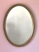 Antique oval mirror 75 X 56 cm