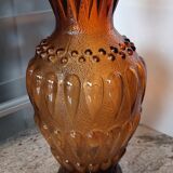 Vintage Empoli Italy Glass Vase