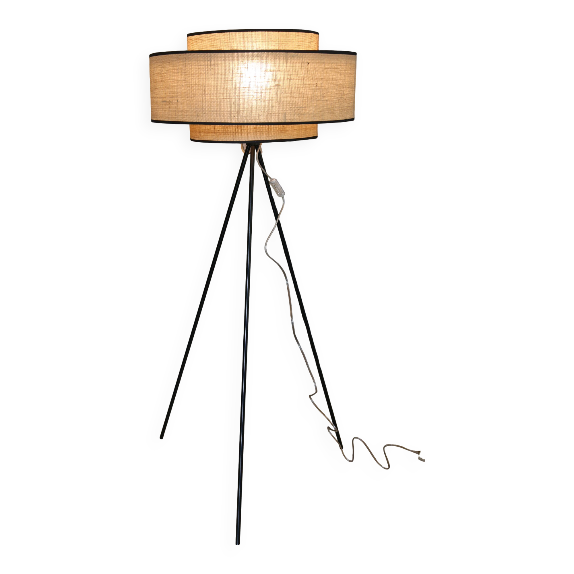 jute tripod floor lamp