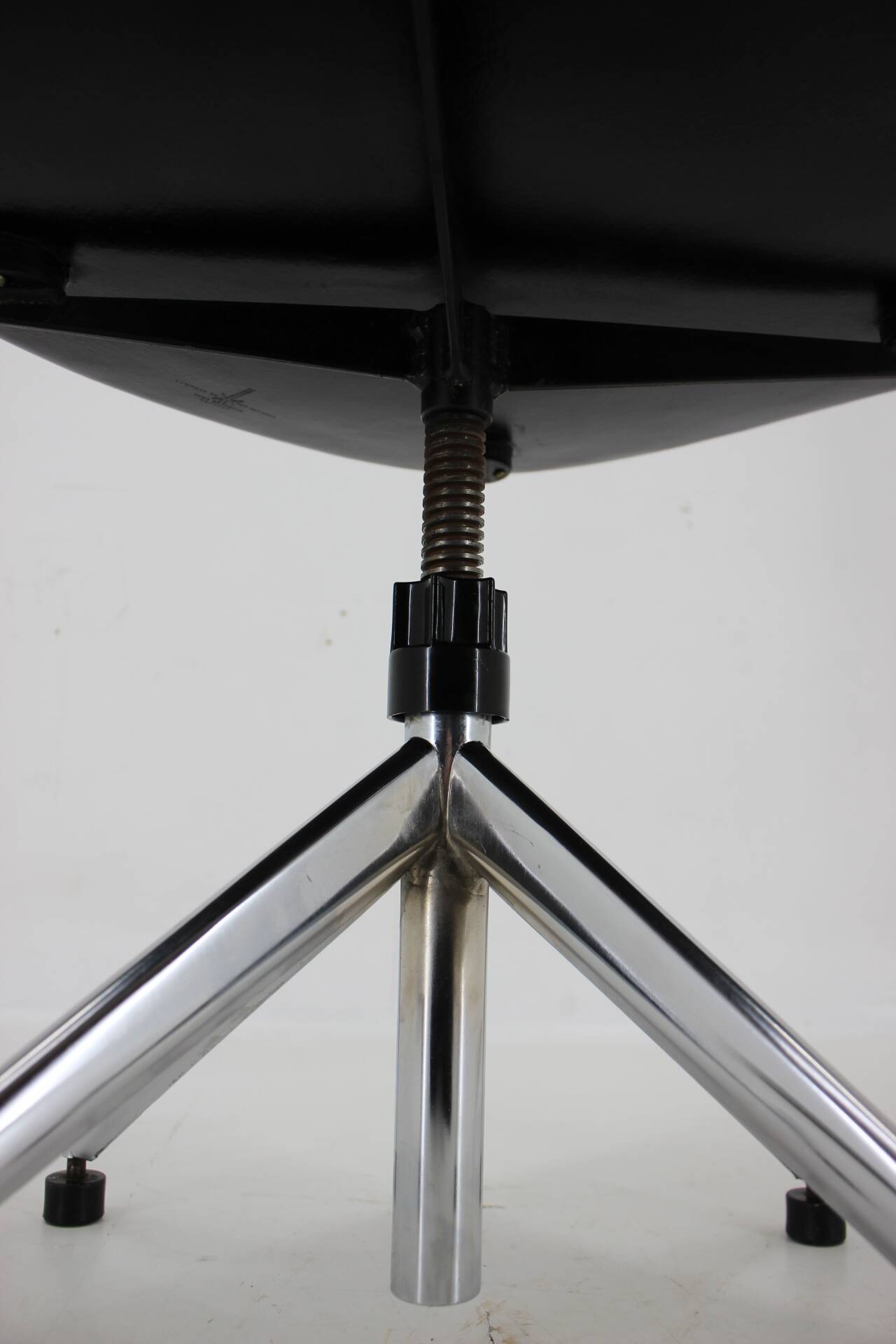 1960s Kay Korbing Swivel Chair Model KK-1A for Fibrex Denmark