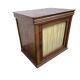 Vintage deep wooden display cabinet / mini cabinet