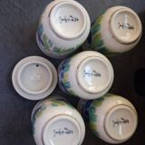 Japanese service iris Kozan-Gama from Mino