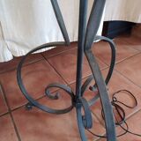 Lampadaire en fer forgé, années 60-70
