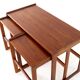 Arne Hovmand Olsen for Mogens Kold coffee table with 2 nesting tables