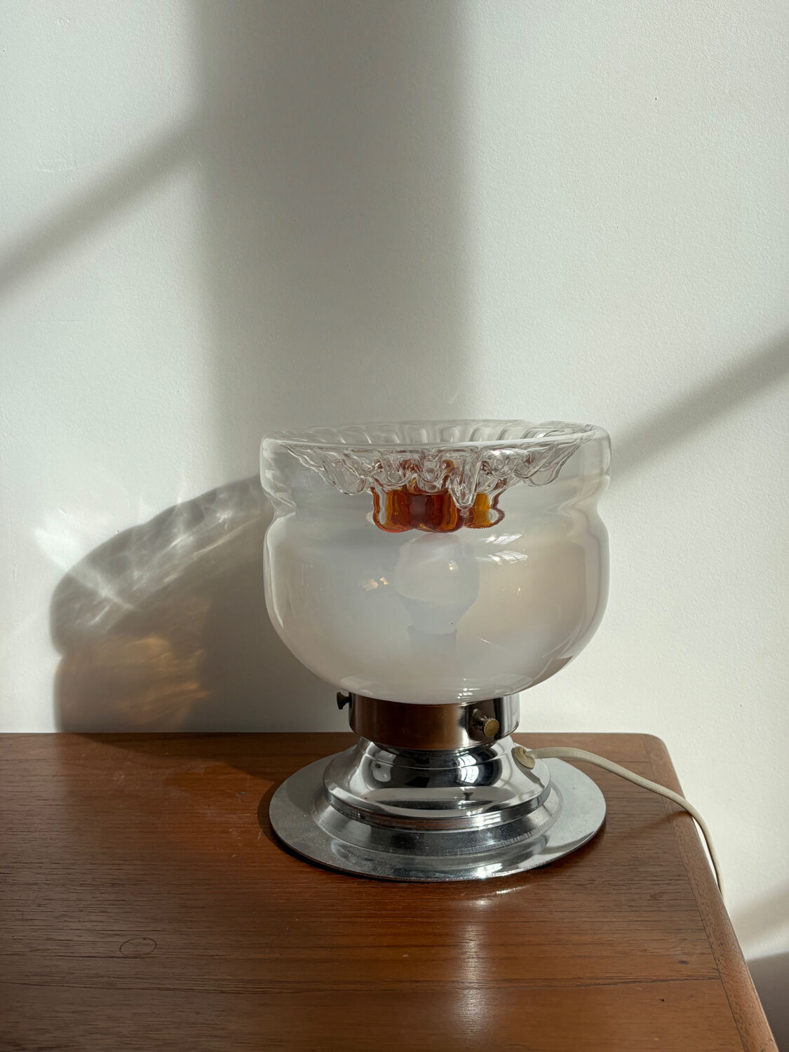 Murano glass lamp, 1970s