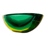 Murano glass ashtray att. Flavio Poli