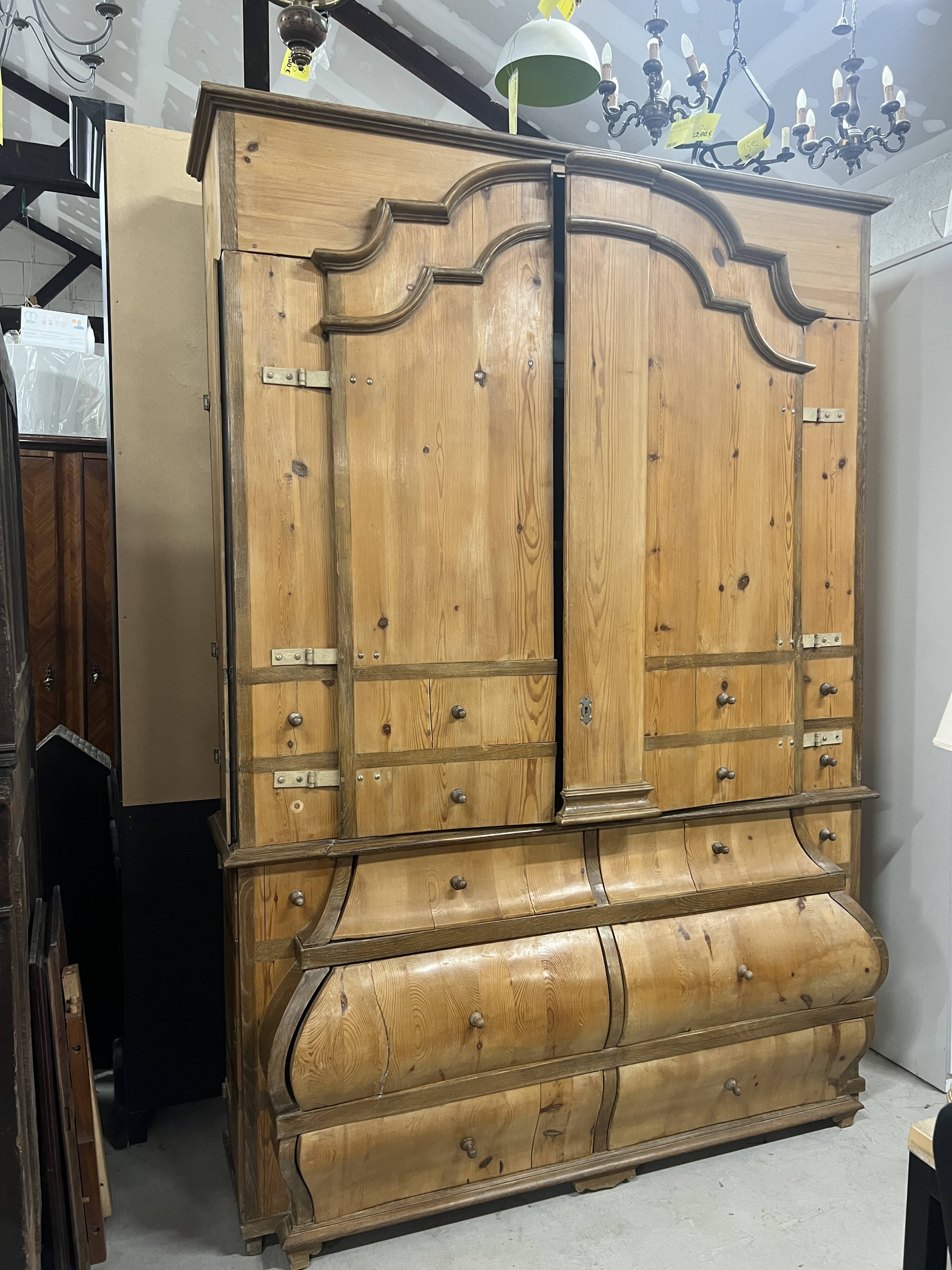 Dutch pine cabinet
