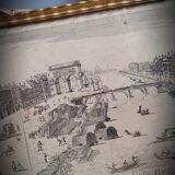 Illustration paris porte bernard