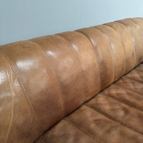 Vintage De Sede DS44 3 seat sofa, 1970s