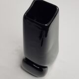 Vase mégalithe noir 25 cm