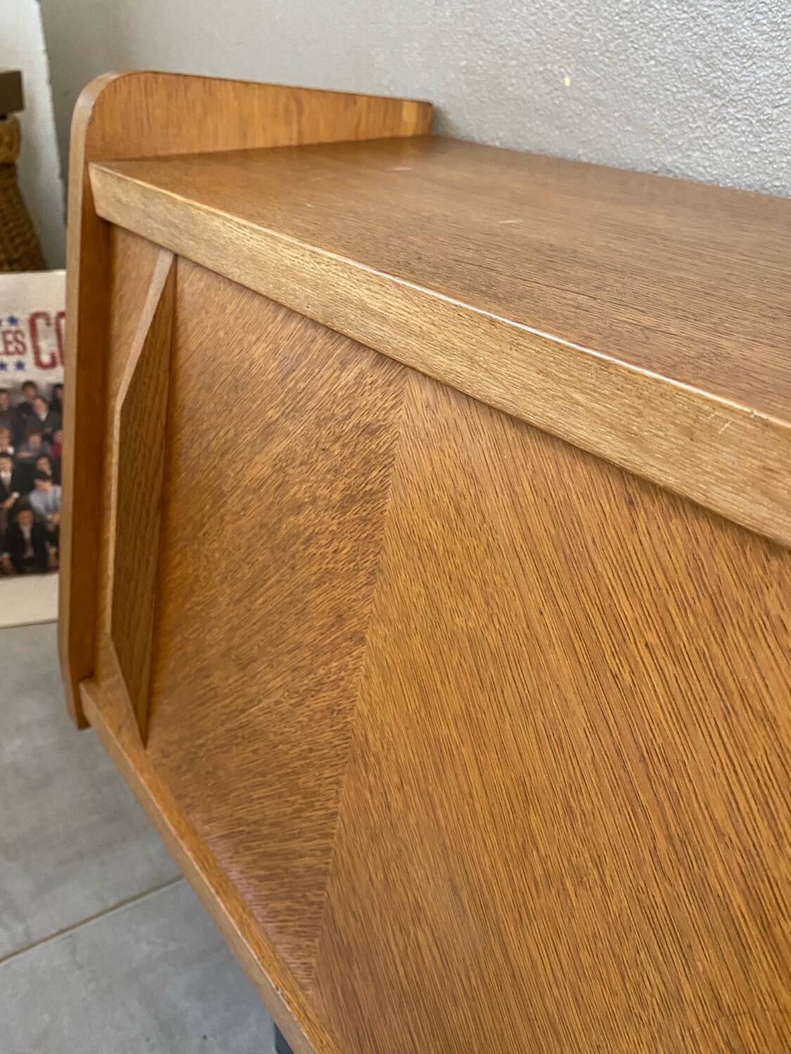 Vintage wooden sideboard (shallow)