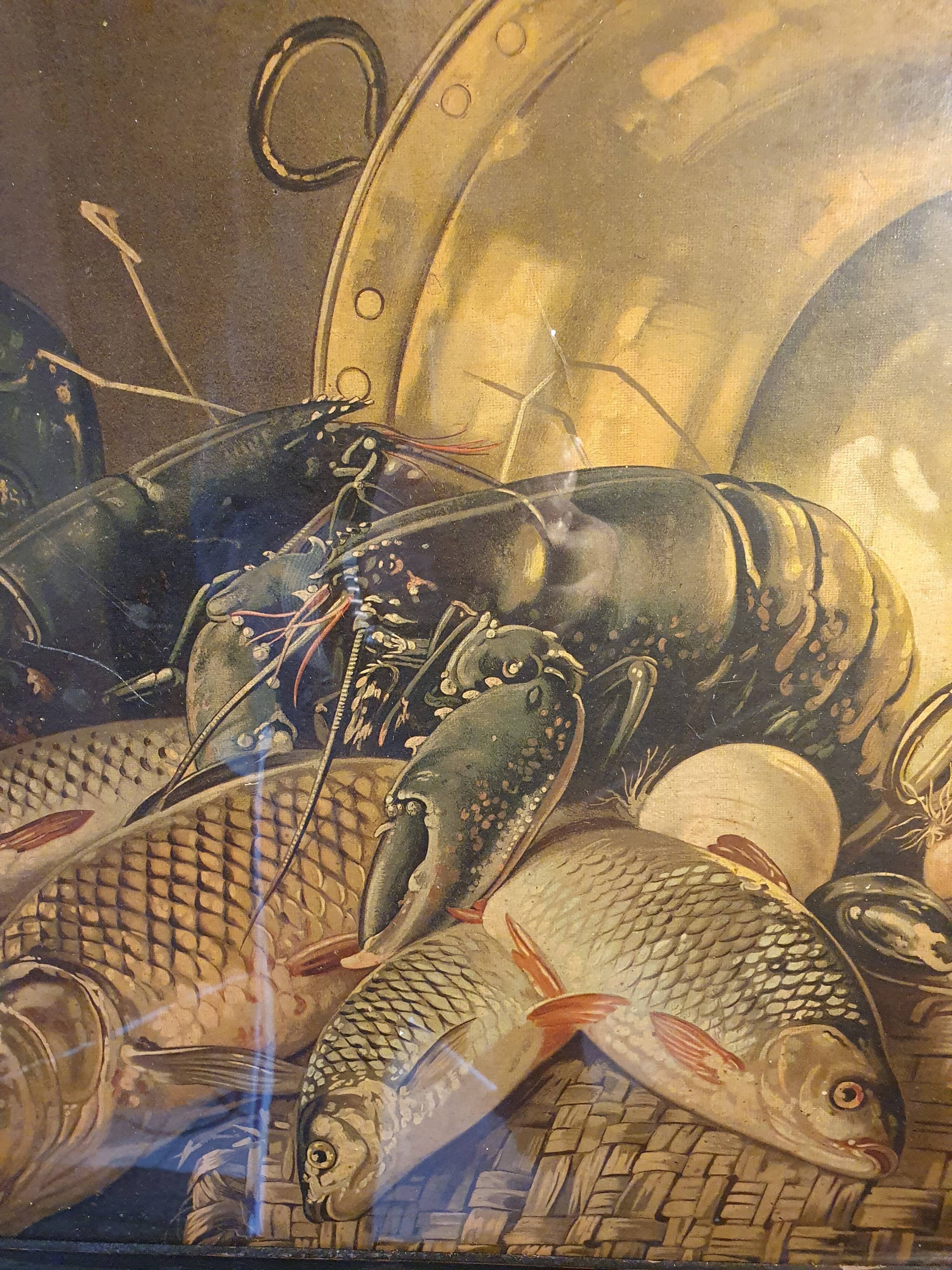 Still life under glass