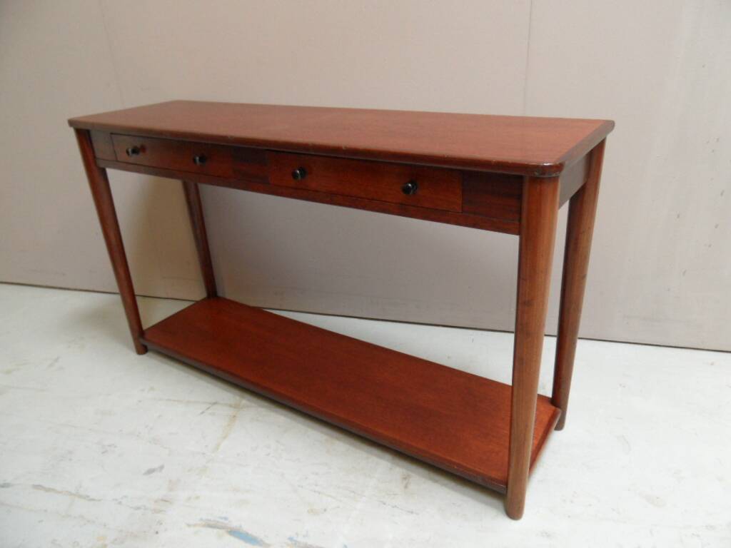 Vintage Mid Century mahogany side table 1950's