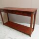 Vintage Mid Century mahogany side table 1950's