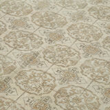 Hand-knotted contemporary turkish beige carpet 201 cm x 278 cm