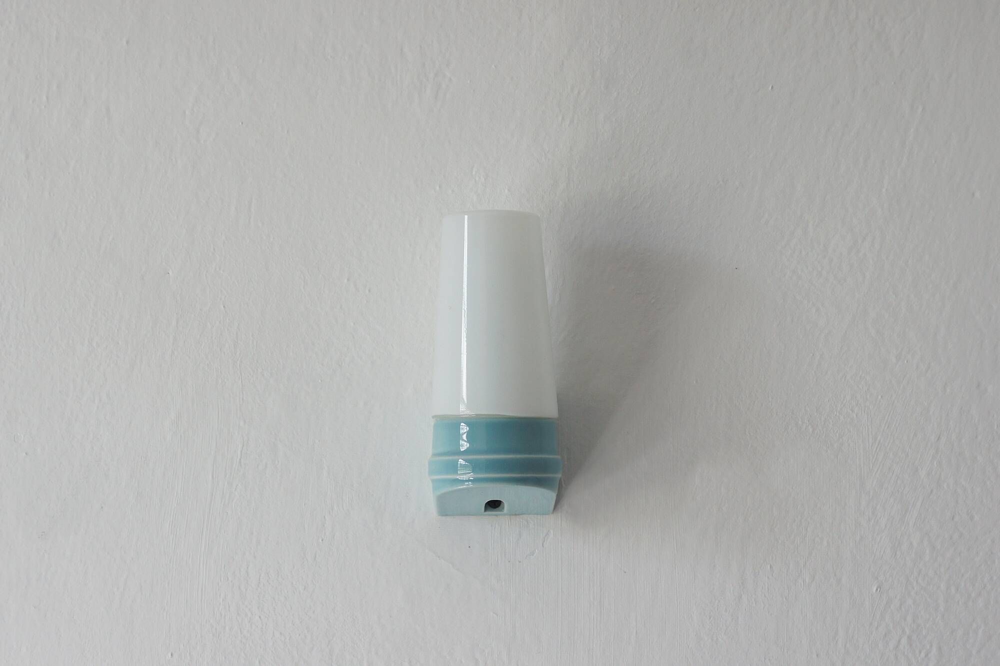 Ceramic Wall Sconces by Sigvard Bernadotte for Ifö, Sweden, 1960s