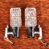 Pair of Targetti wall lights, 1970