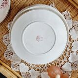 Set of 14 deep flat and dessert plates with defect FT Jasmins Badonviller