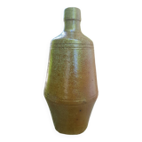 Bouteille en grès artisanale