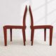 4 chaises Arper. Italie années 80.