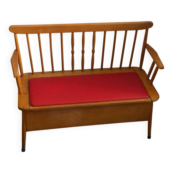 Banc coffre vintage Herlag 1950